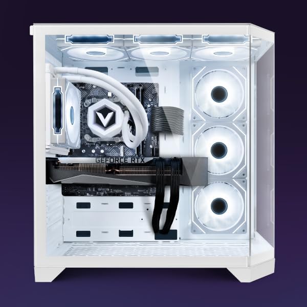 Vibox V-534 Gaming PC — AMD Ryzen 5 5500, RTX 5060 Ti 8GB, 16GB RAM, 1TB SSD, Windows 11 — White